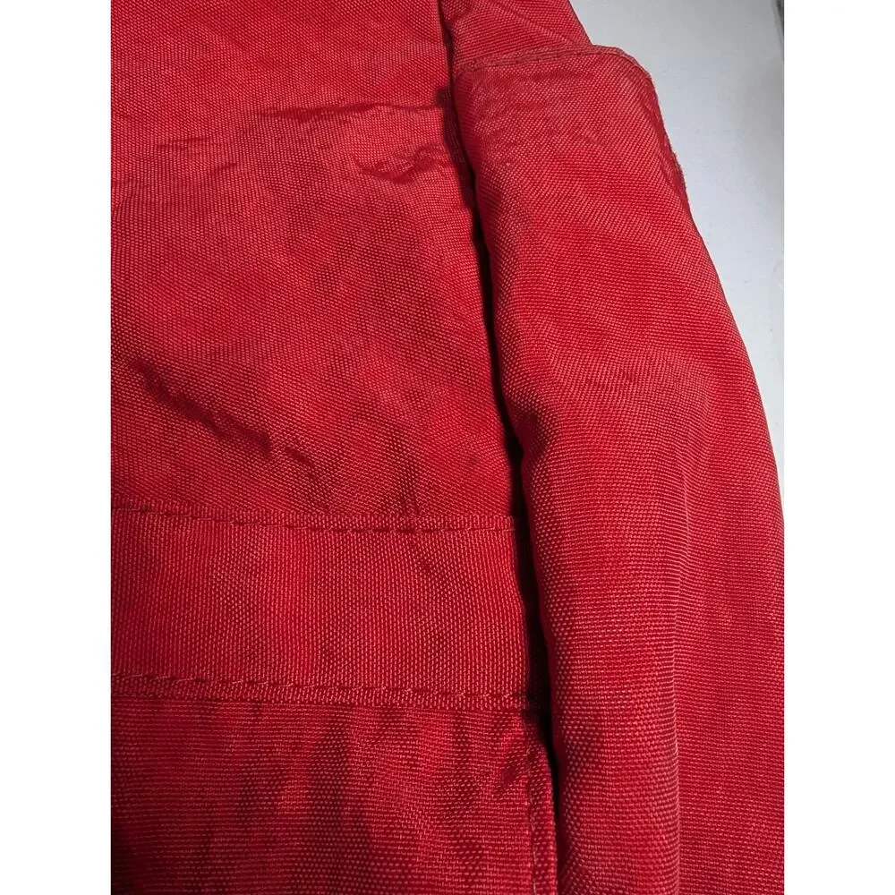 AmeriBag Healthy Back Bag Sling Bag Unisex Solid Red Nylon 17